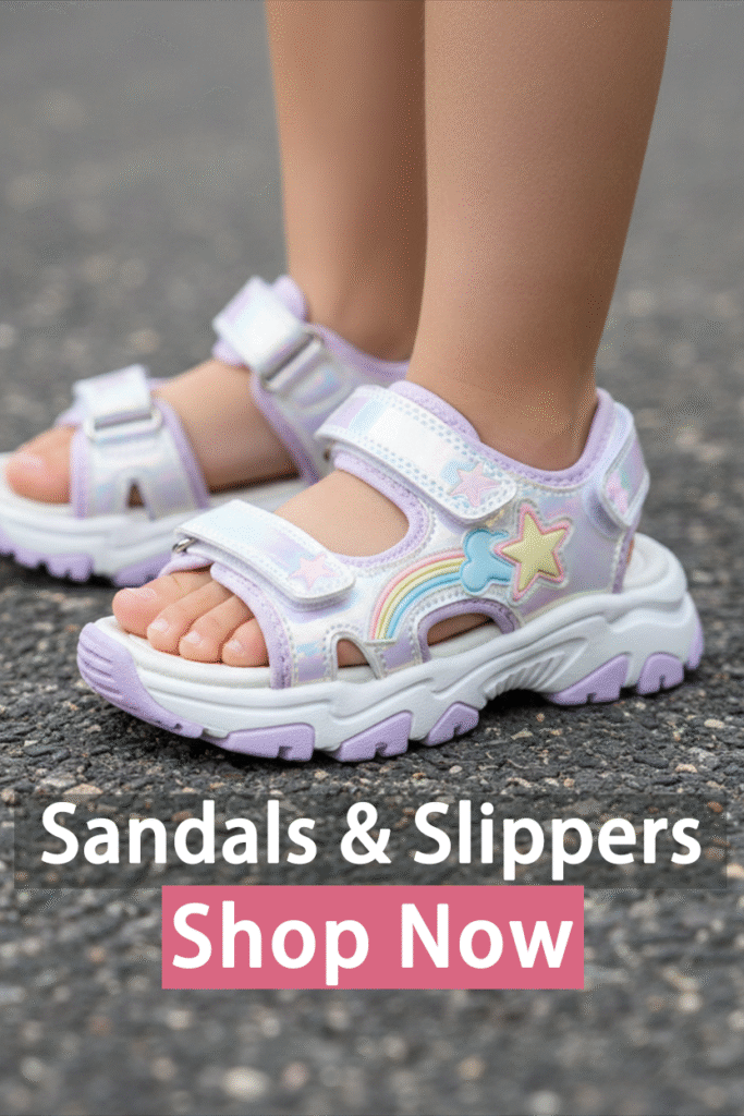 girls sandals & slippers