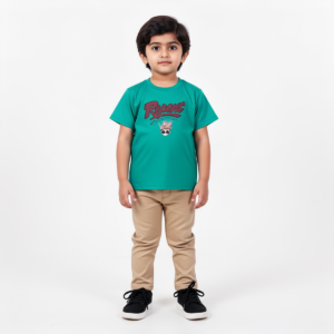 Boys' Green Graphic T-Shirt